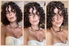 Lena Meyer Landrut curly fuck look